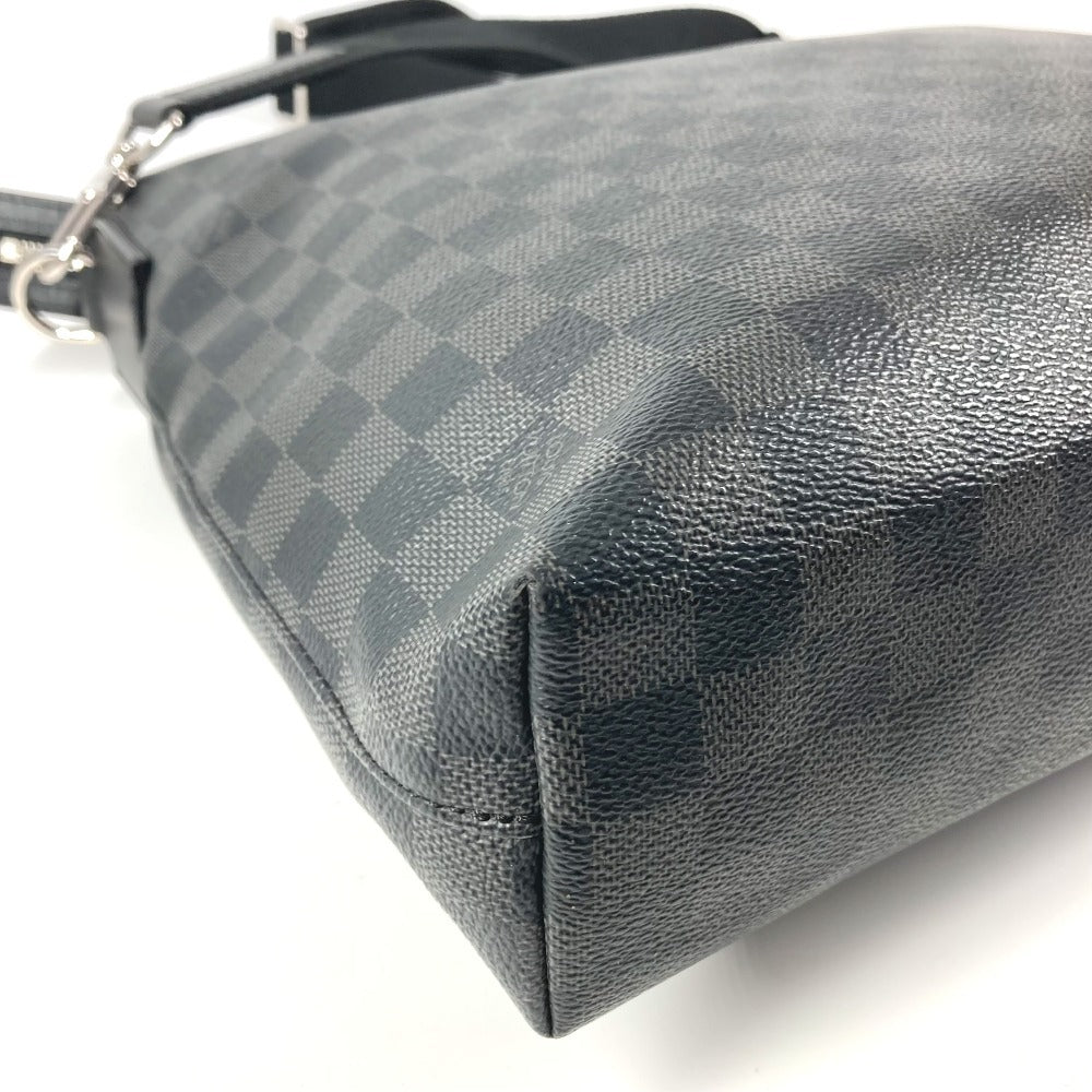 LOUIS VUITTON N41564 Damier Graphite 7DW Briefcase Seven Days a Week Tote Bag Handbag Shoulder Bag Business Bag Damier Graphite Canvas Unisex Black