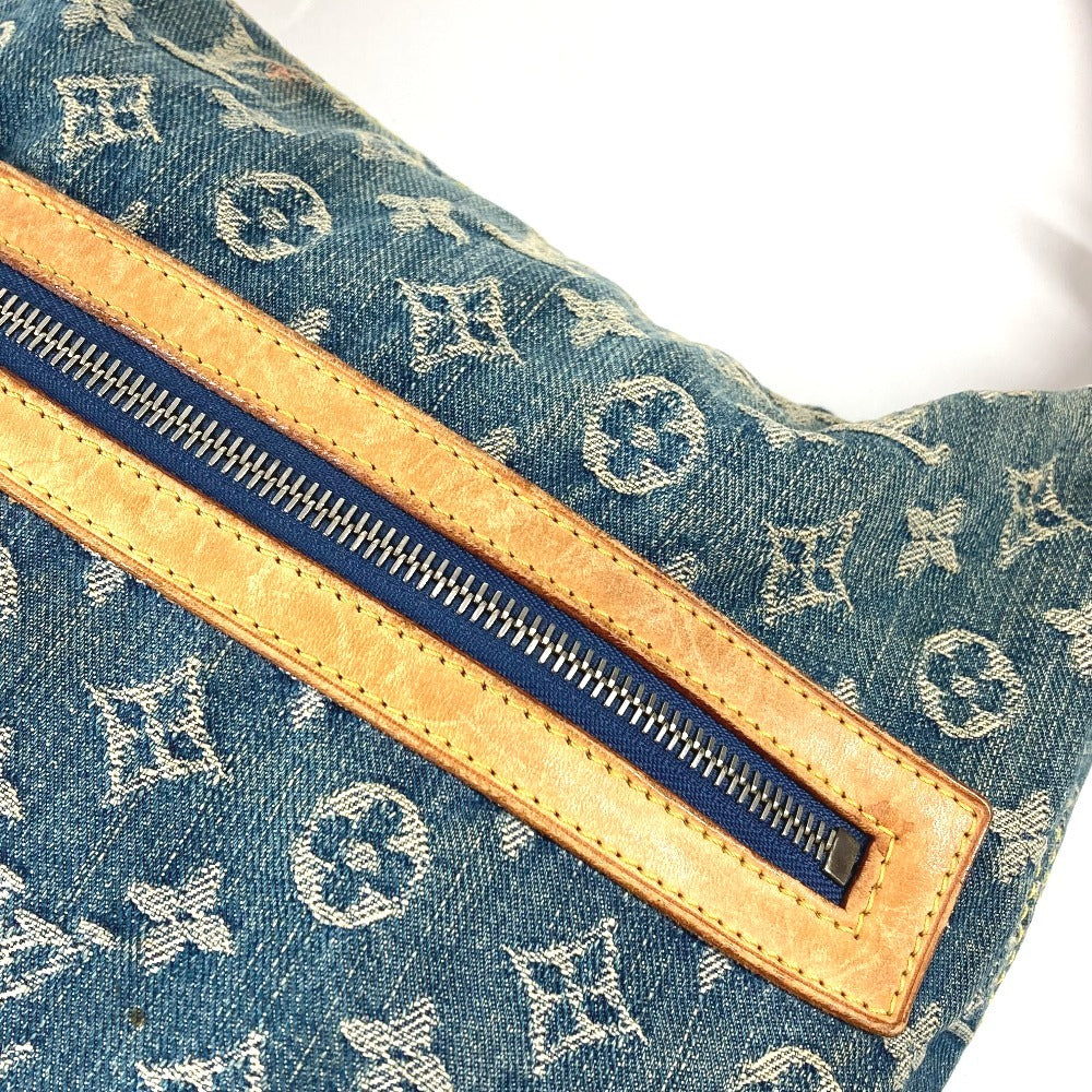 LOUIS VUITTON M95048 モノグラムデニム バギーGM バギー GM 肩掛け ポケット カバン ショルダーバッグ レディース ブルー