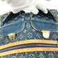 LOUIS VUITTON M95048 モノグラムデニム バギーGM バギー GM 肩掛け ポケット カバン ショルダーバッグ レディース ブルー