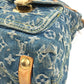 LOUIS VUITTON M95048 モノグラムデニム バギーGM バギー GM 肩掛け ポケット カバン ショルダーバッグ レディース ブルー