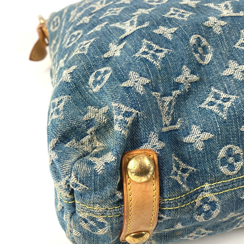 LOUIS VUITTON M95048 モノグラムデニム バギーGM バギー GM 肩掛け ポケット カバン ショルダーバッグ レディース ブルー