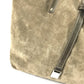 TIFFANY&Co. Logo Tote Bag with Pouch, Handbag, Leather/Suede, Women's, Gold-tone