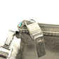 TIFFANY&Co. Logo Tote Bag with Pouch, Handbag, Leather/Suede, Women's, Gold-tone