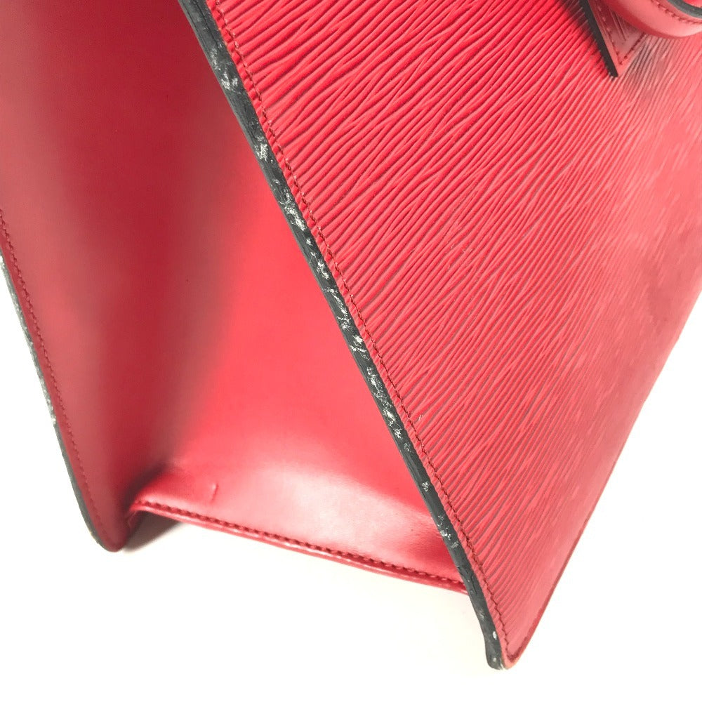 LOUIS VUITTON M48187 Epi Riviera Bag Logo Tote Bag Handbag Epi Leather Unisex Castilian Red Red