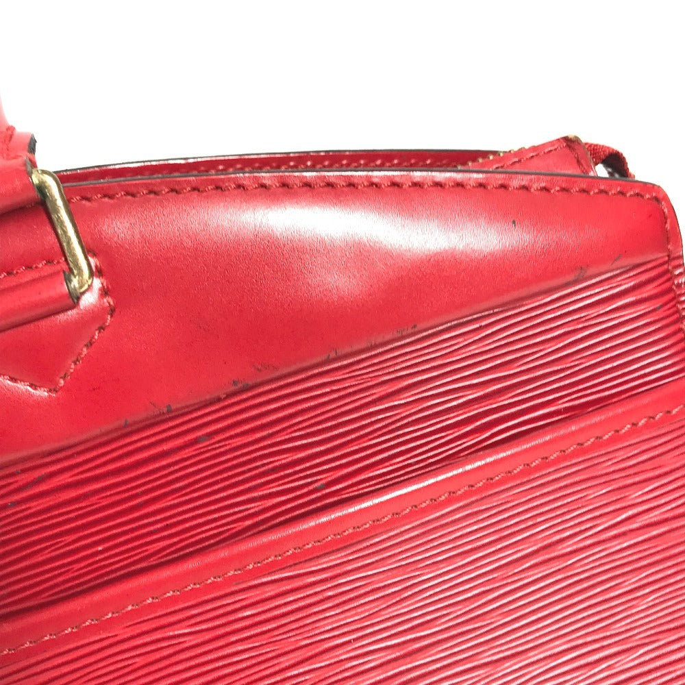 LOUIS VUITTON M48187 Epi Riviera Bag Logo Tote Bag Handbag Epi Leather Unisex Castilian Red Red