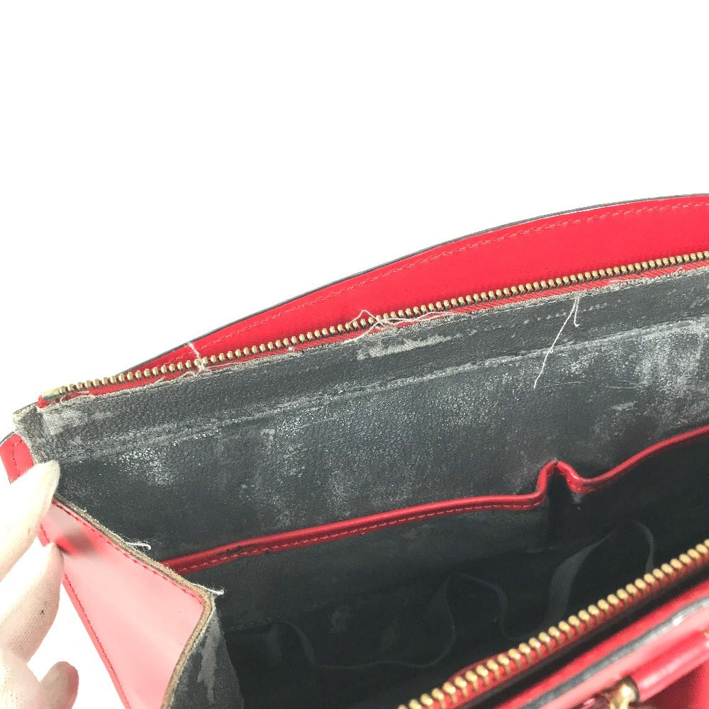 LOUIS VUITTON M48187 Epi Riviera Bag Logo Tote Bag Handbag Epi Leather Unisex Castilian Red Red