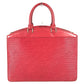 LOUIS VUITTON M48187 Epi Riviera Bag Logo Tote Bag Handbag Epi Leather Unisex Castilian Red Red