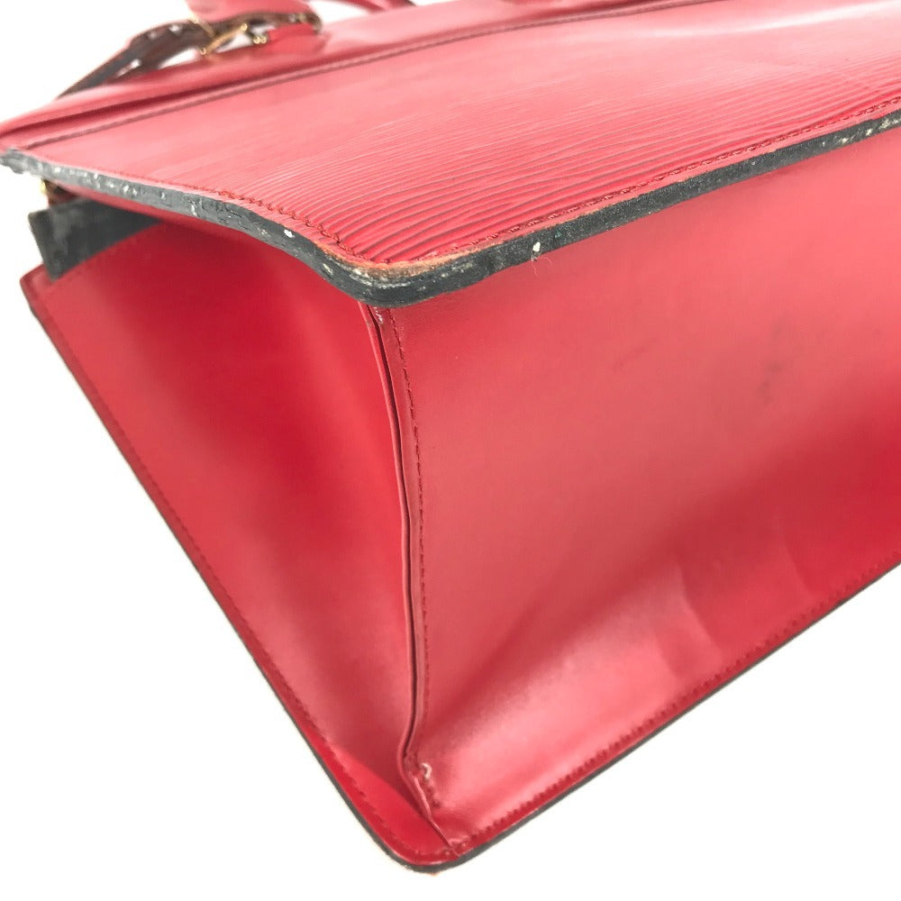 LOUIS VUITTON M48187 Epi Riviera Bag Logo Tote Bag Handbag Epi Leather Unisex Castilian Red Red