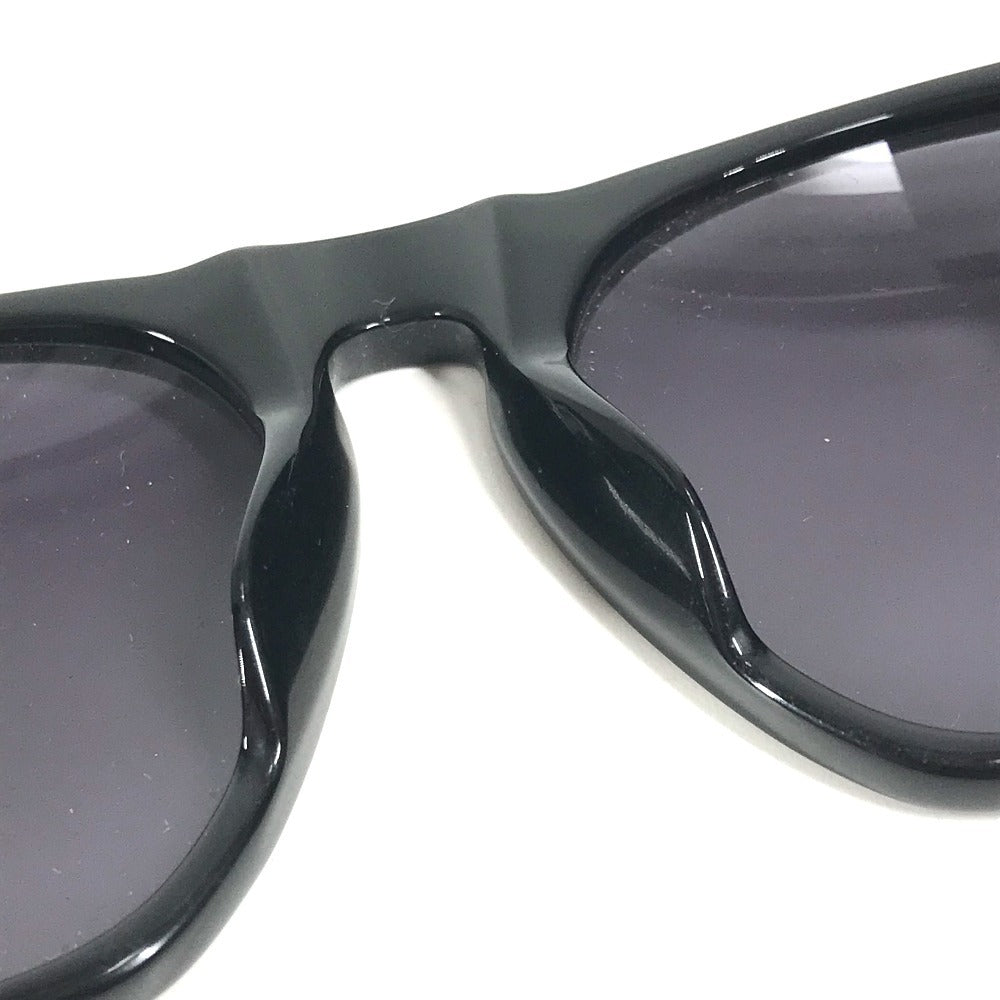 CHANEL 01450 ヴィンテージ CC ココマーク ロゴ マトラッセ キルティング めがね メガネ アイウェア 眼鏡 サングラス プラスチック ユニセックス ブラック