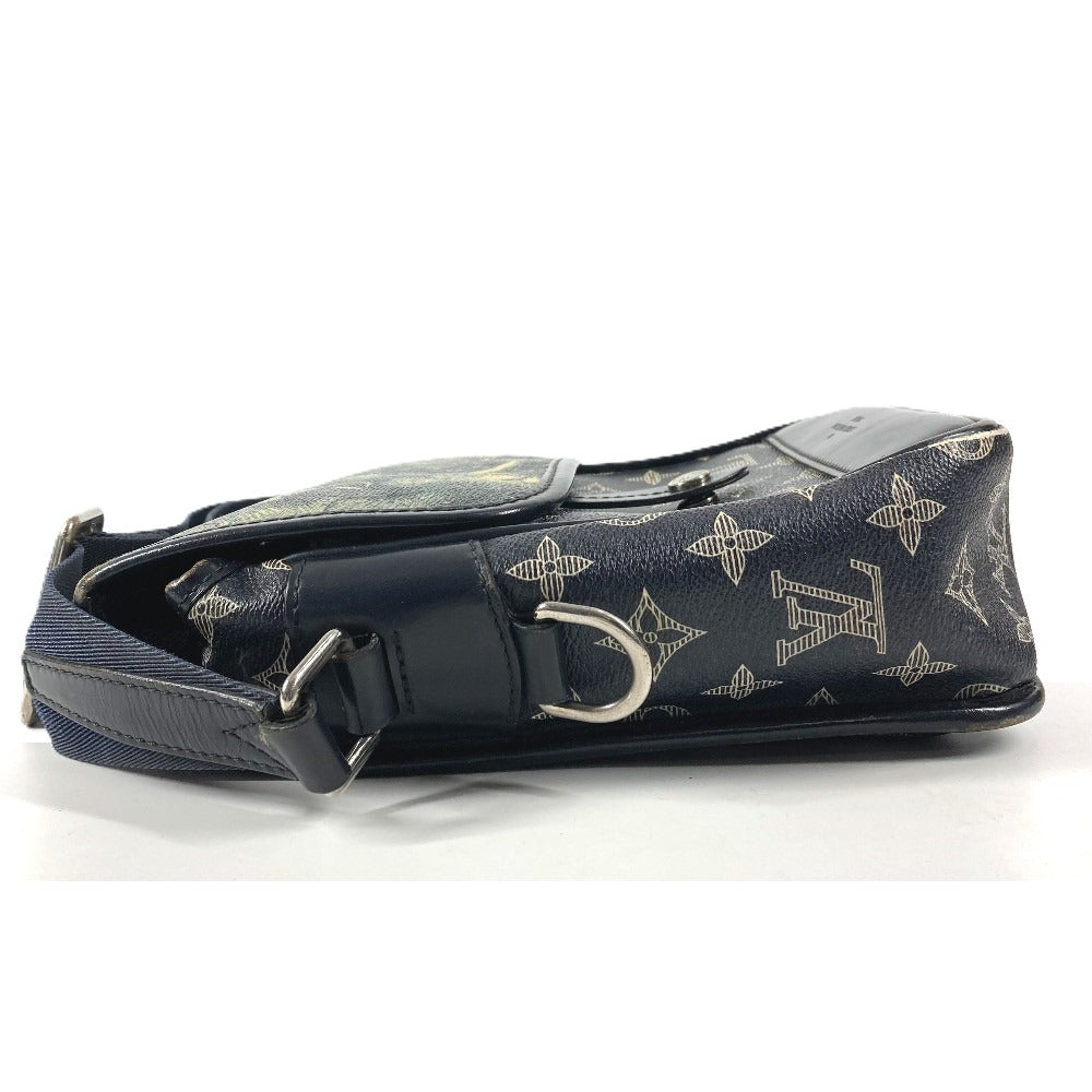 LOUIS VUITTON M54246 Chapman Brothers Collection Messenger BB Messenger BB Monogram Savane Pochette Crossbody Shoulder Bag Monogram Savane Canvas Ladies Navy
