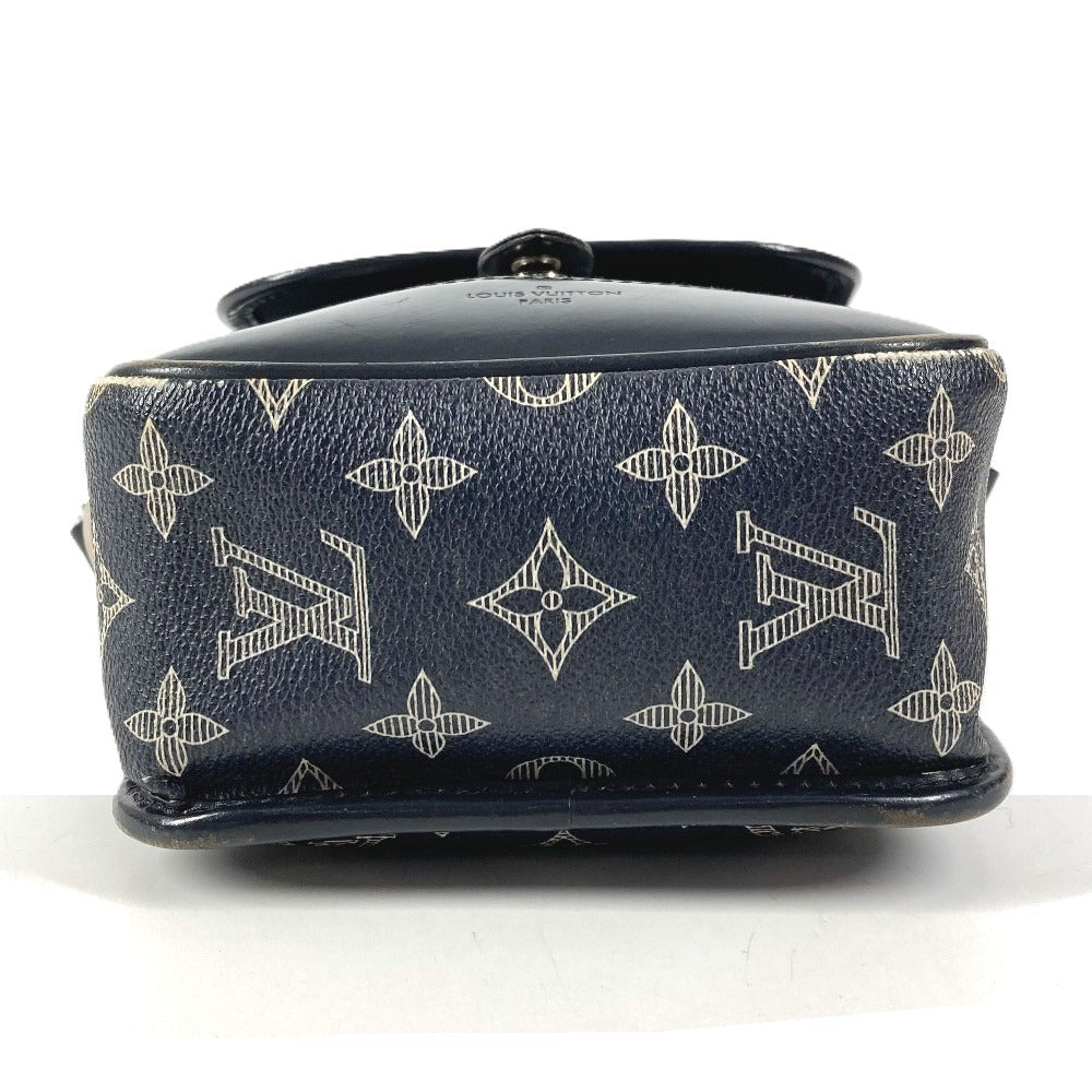 LOUIS VUITTON M54246 Chapman Brothers Collection Messenger BB Messenger BB Monogram Savane Pochette Crossbody Shoulder Bag Monogram Savane Canvas Ladies Navy