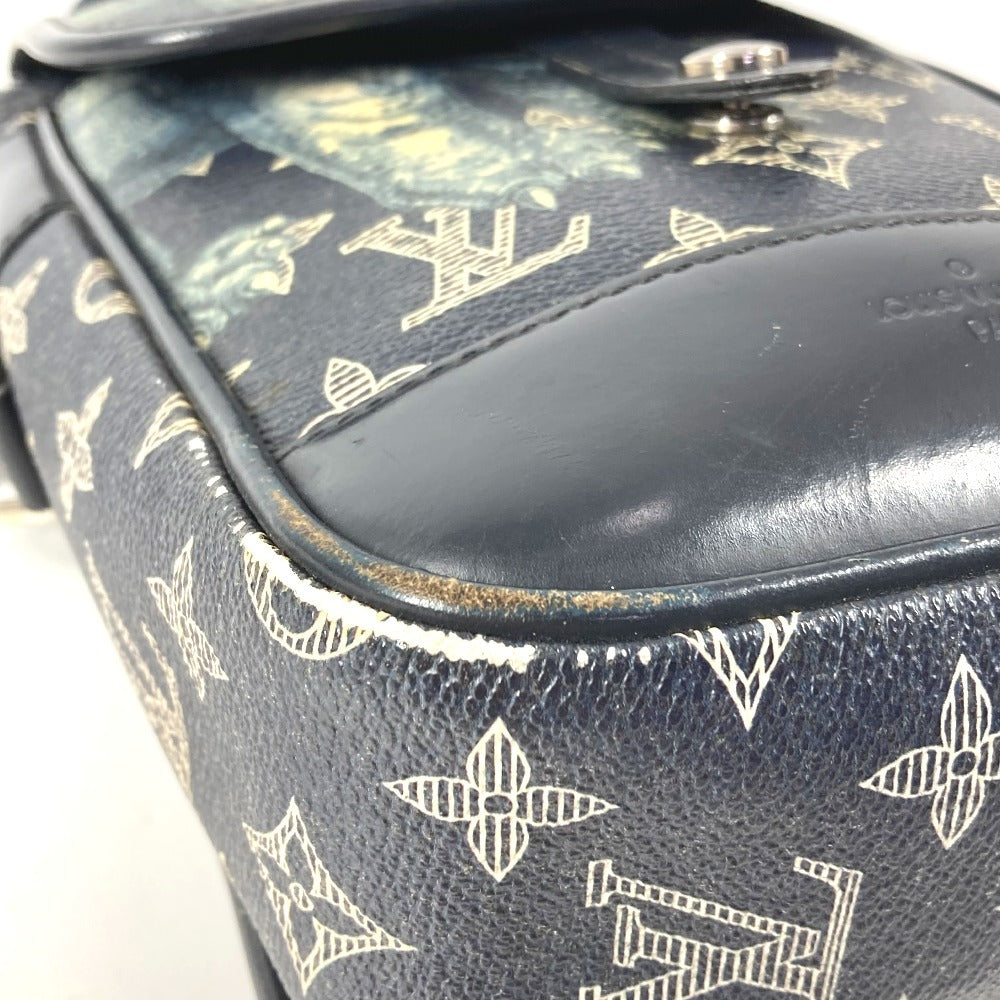 LOUIS VUITTON M54246 Chapman Brothers Collection Messenger BB Messenger BB Monogram Savane Pochette Crossbody Shoulder Bag Monogram Savane Canvas Ladies Navy