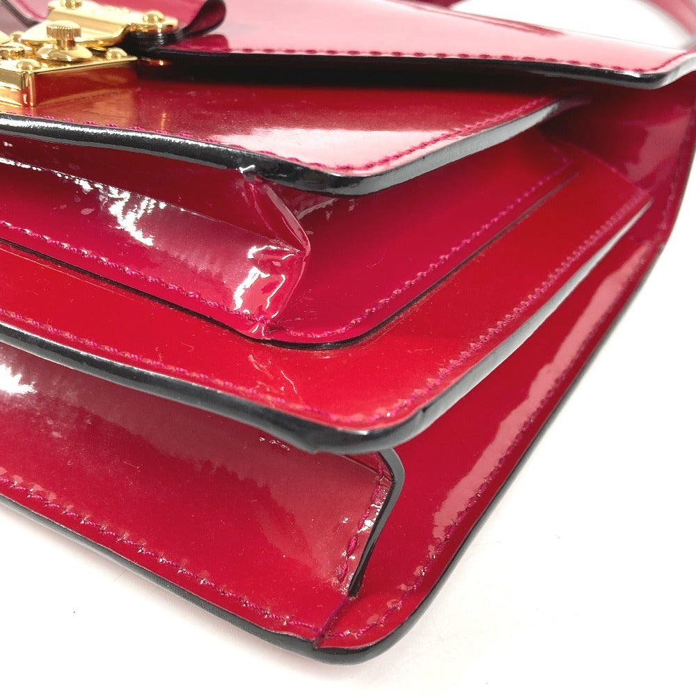 LOUIS VUITTON M91579 モノグラムヴェルニ モンソーBB モンソー　BB カバン 2WAYバッグ ショルダーバッグ ハンドバッグ パテントレザー レディース ローズアンディアン パープル