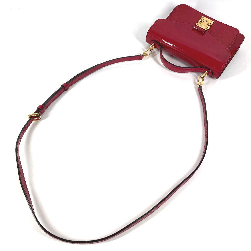 LOUIS VUITTON M91579 モノグラムヴェルニ モンソーBB モンソー　BB カバン 2WAYバッグ ショルダーバッグ ハンドバッグ パテントレザー レディース ローズアンディアン パープル