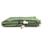 HERMES DRAP DE PLAGE YACHTING THALASSA ヨッティング プラージュ テレサ バスタオル インテリア ひざかけ ブランケット フリンジ タオル コットン ユニセックス グリーン