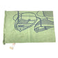 HERMES DRAP DE PLAGE YACHTING THALASSA ヨッティング プラージュ テレサ バスタオル インテリア ひざかけ ブランケット フリンジ タオル コットン ユニセックス グリーン