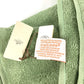 HERMES DRAP DE PLAGE YACHTING THALASSA ヨッティング プラージュ テレサ バスタオル インテリア ひざかけ ブランケット フリンジ タオル コットン ユニセックス グリーン