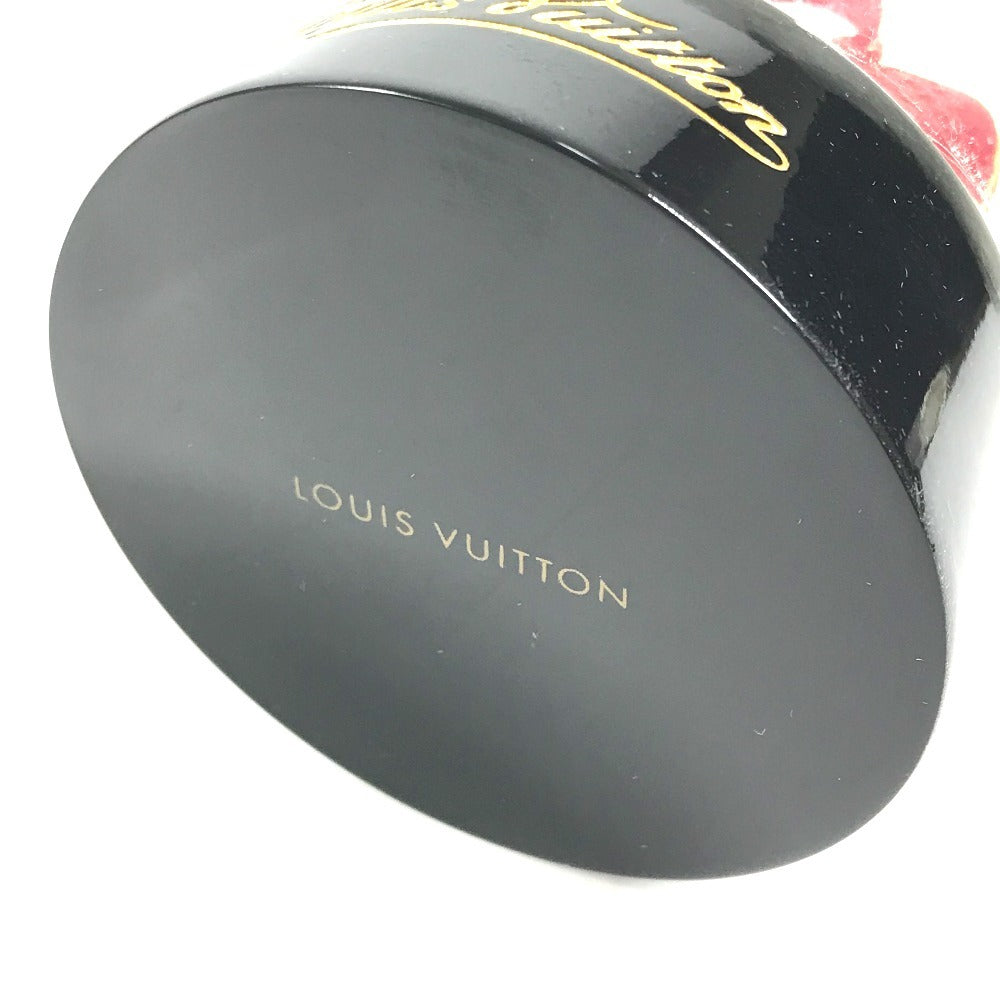 LOUIS VUITTON 不明 ノベルティ 非売品 モノグラム アルマ スノードーム オブジェ ガラス ユニセックス レッド