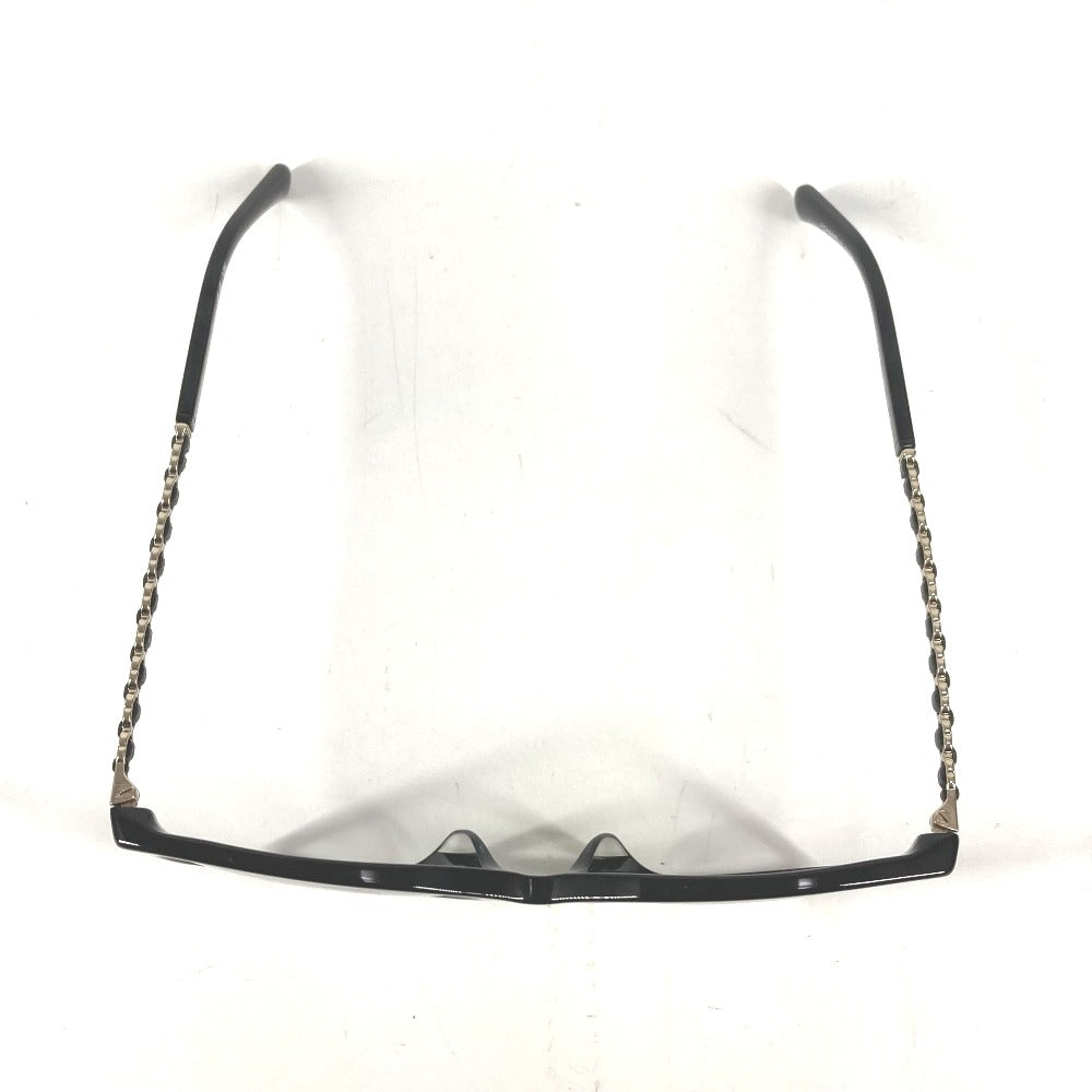 CHANEL 3408-S-A CC Coco Mark Logo Eyeglasses Eyewear Sunglasses Plastic Women's Black