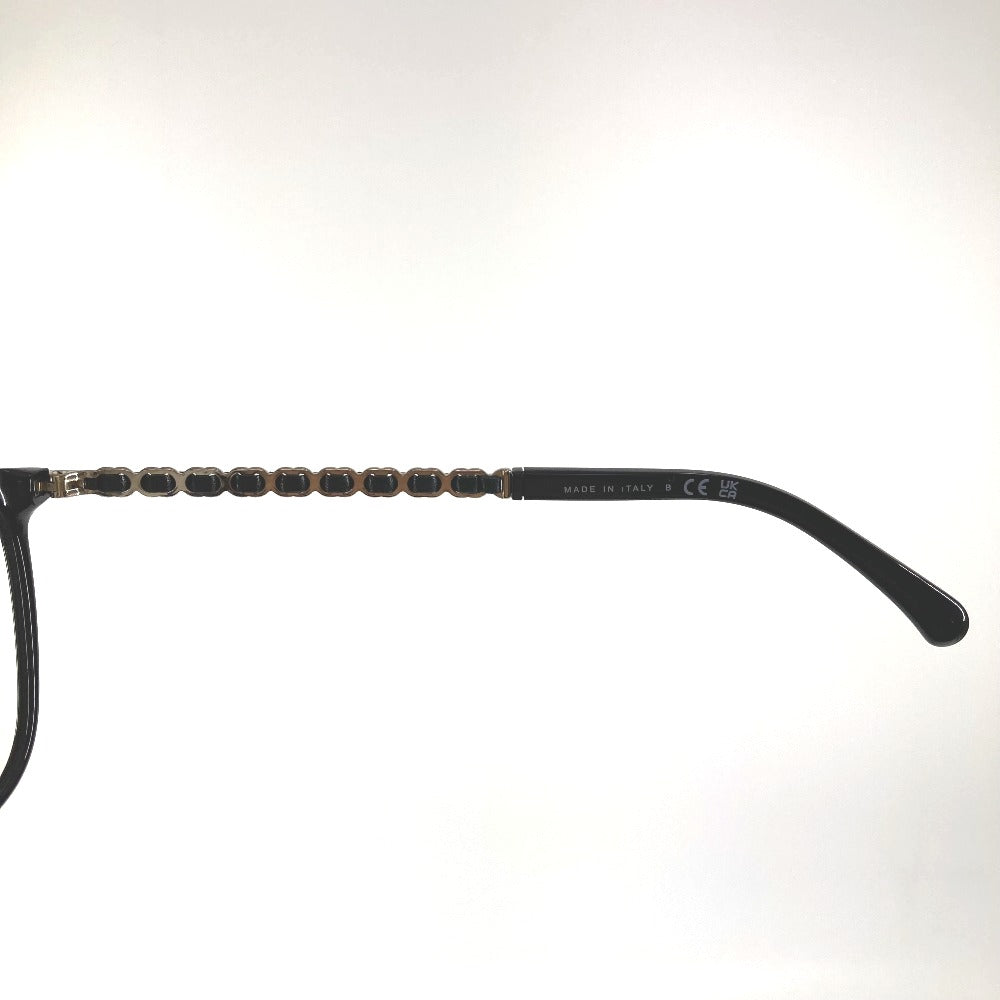 CHANEL 3408-S-A CC Coco Mark Logo Eyeglasses Eyewear Sunglasses Plastic Women's Black