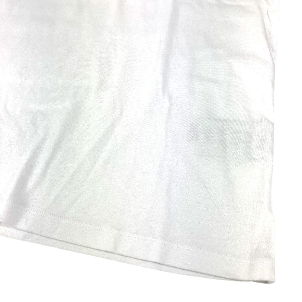 HERMES Tops Apparel Short Sleeve Shirt Short Sleeve T-Shirt Cotton Men's White