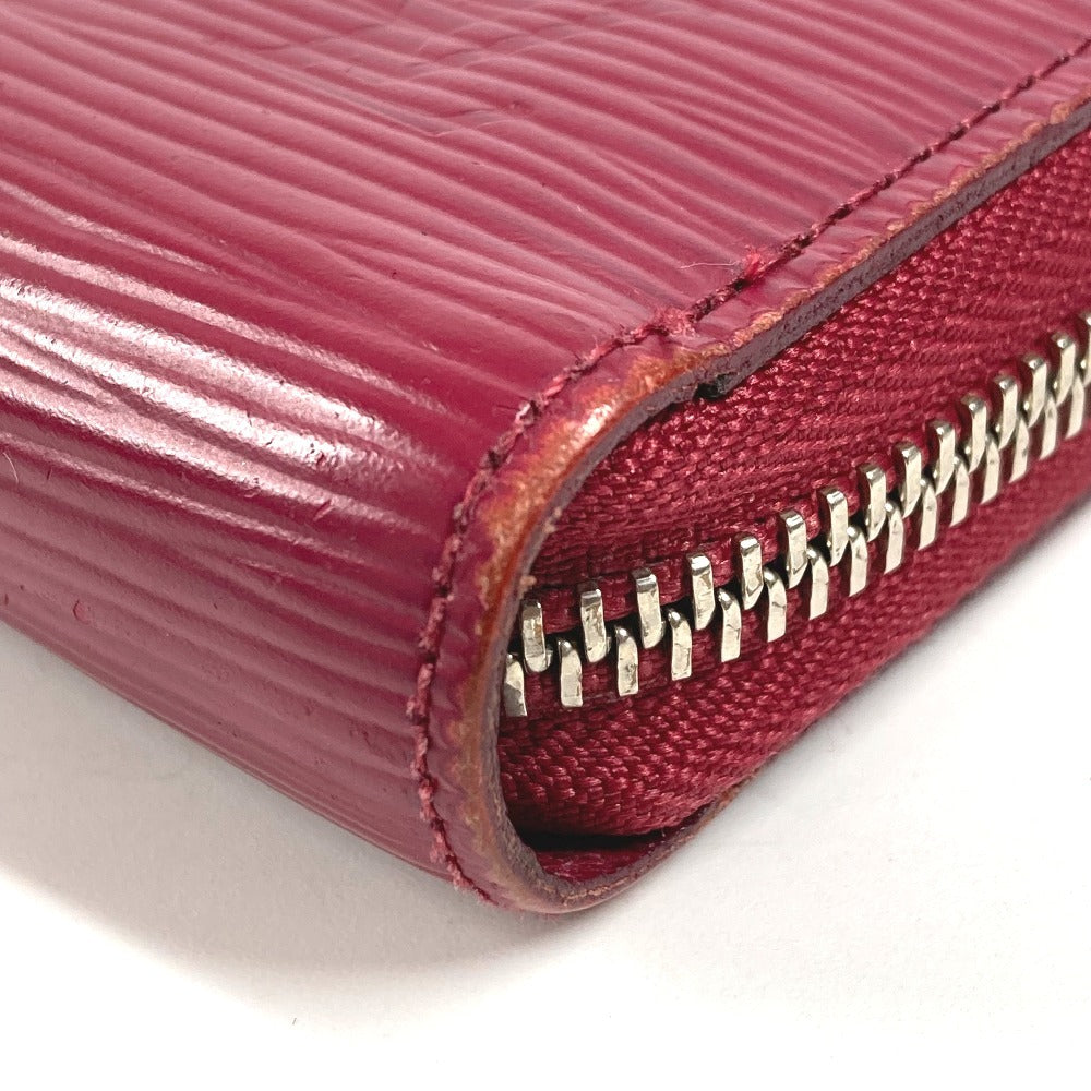 LOUIS VUITTON M60305 エピ ジッピーウォレット ロングウォレット ラウンドファスナー 長財布 エピレザー レディース フューシャ パープルピンク系