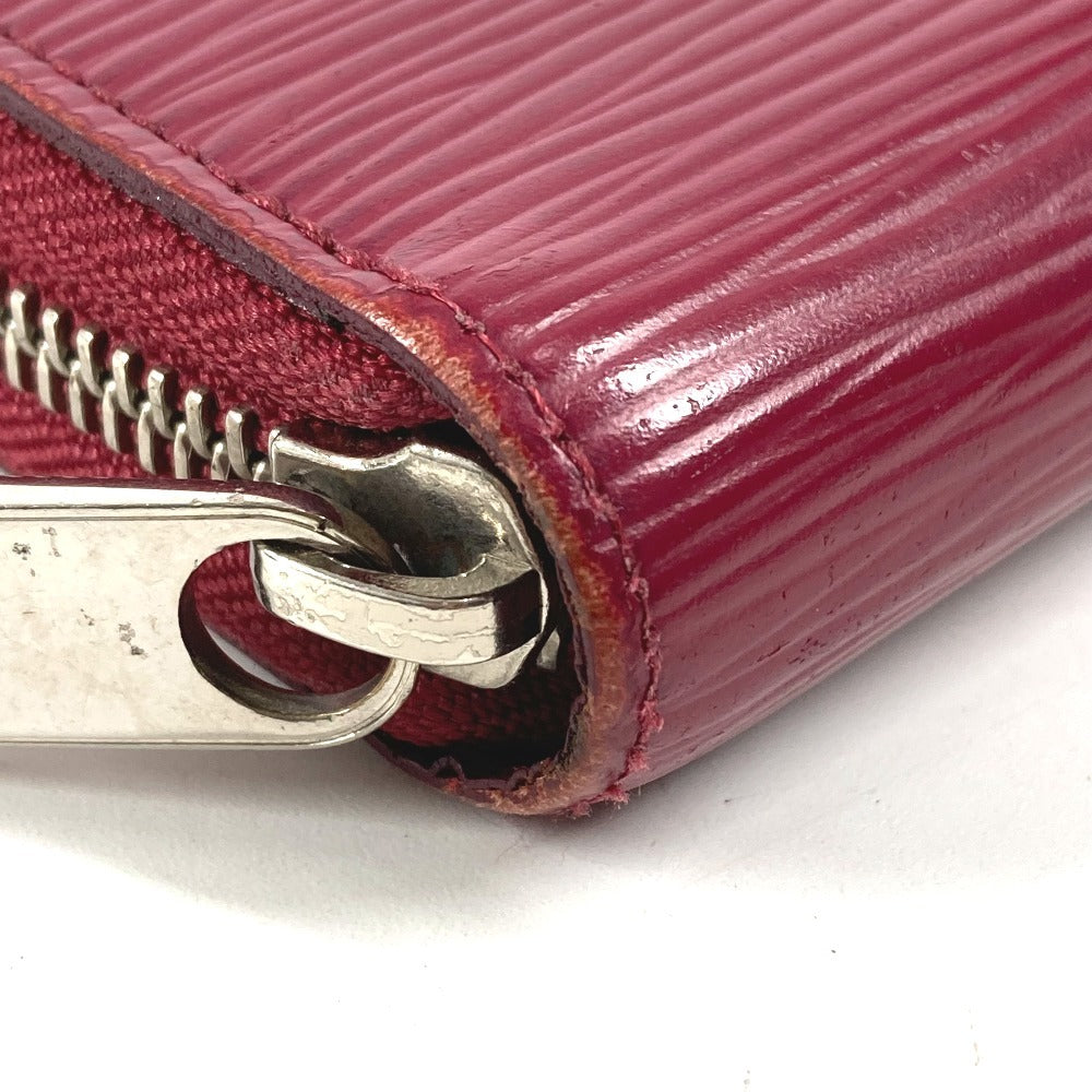 LOUIS VUITTON M60305 エピ ジッピーウォレット ロングウォレット ラウンドファスナー 長財布 エピレザー レディース フューシャ パープルピンク系