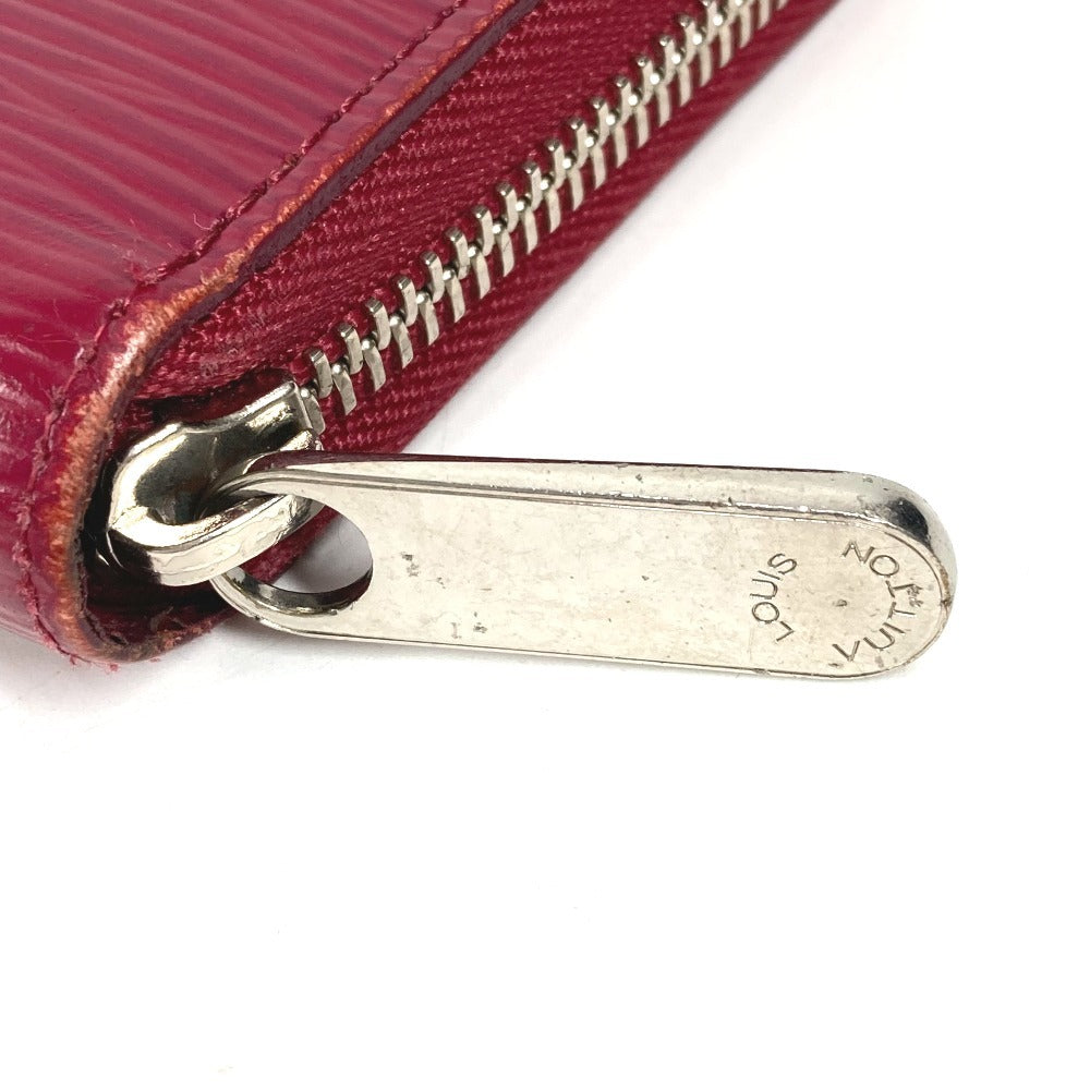 LOUIS VUITTON M60305 エピ ジッピーウォレット ロングウォレット ラウンドファスナー 長財布 エピレザー レディース フューシャ パープルピンク系