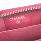 CHANEL CC ココマーク ロゴ マトラッセ キルティング 財布 小銭入れ ラウンドファスナー コインケース エナメル ユニセックス ピンクパープル系