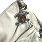 CHANEL W Chain CC Coco Mark Logo Charm Bag Chain Bag Tote Bag Shoulder Bag Leather Unisex White