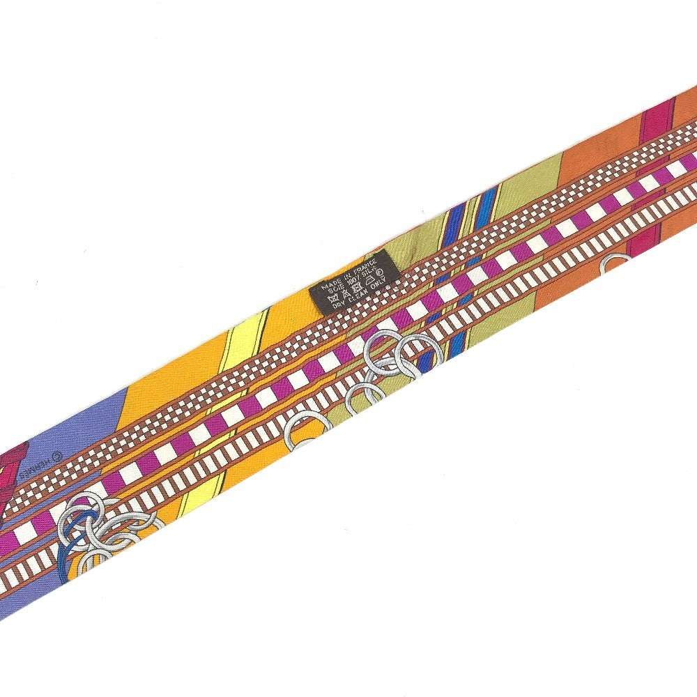 HERMES ツイリー ツィリー バンドースカーフ アクセサリー スカーフ シルク レディース マルチカラー