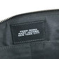 FENDI MARC JACOBS マークジェイコブス コラボ ロゴ カバン セカンドバッグ ポーチ ストラップ付き クラッチバッグ レザー ユニセックス ブラック