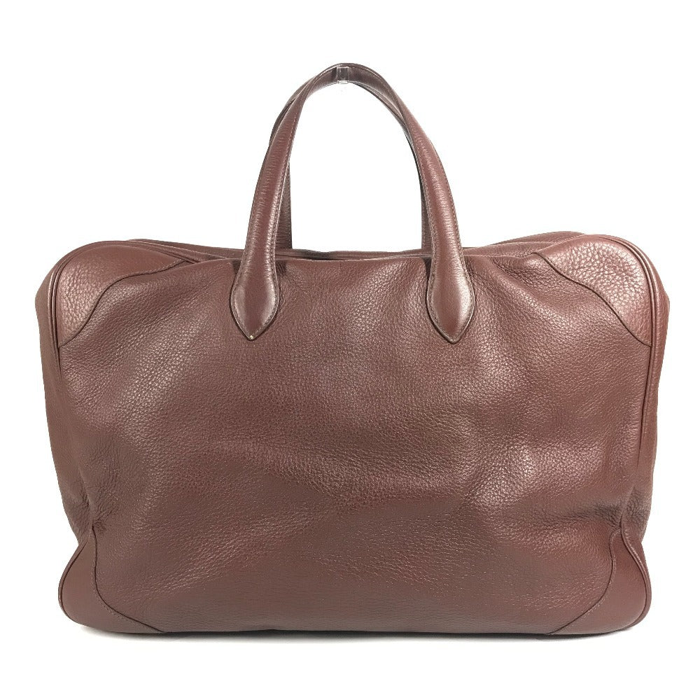 HERMES ヴィクトリア 45	ヴィクトリア45 カバン 旅行バッグ トラベルバッグ ハンドバッグ ボストンバッグ トリヨンクレマンス ユニセックス ブラウン