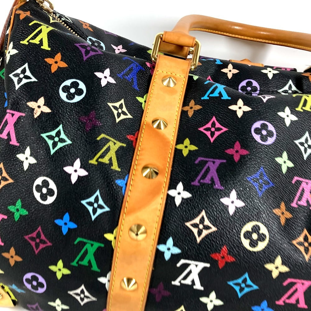 LOUIS VUITTON M92640 モノグラムマルチカラー 村上隆 スタッズ キーポル45 キーポル 45 カバン 旅行バッグ トラベルバッグ ハンドバッグ ボストンバッグ モノグラムマルチカラーキャンバス ユニセックス ノワール ブラック