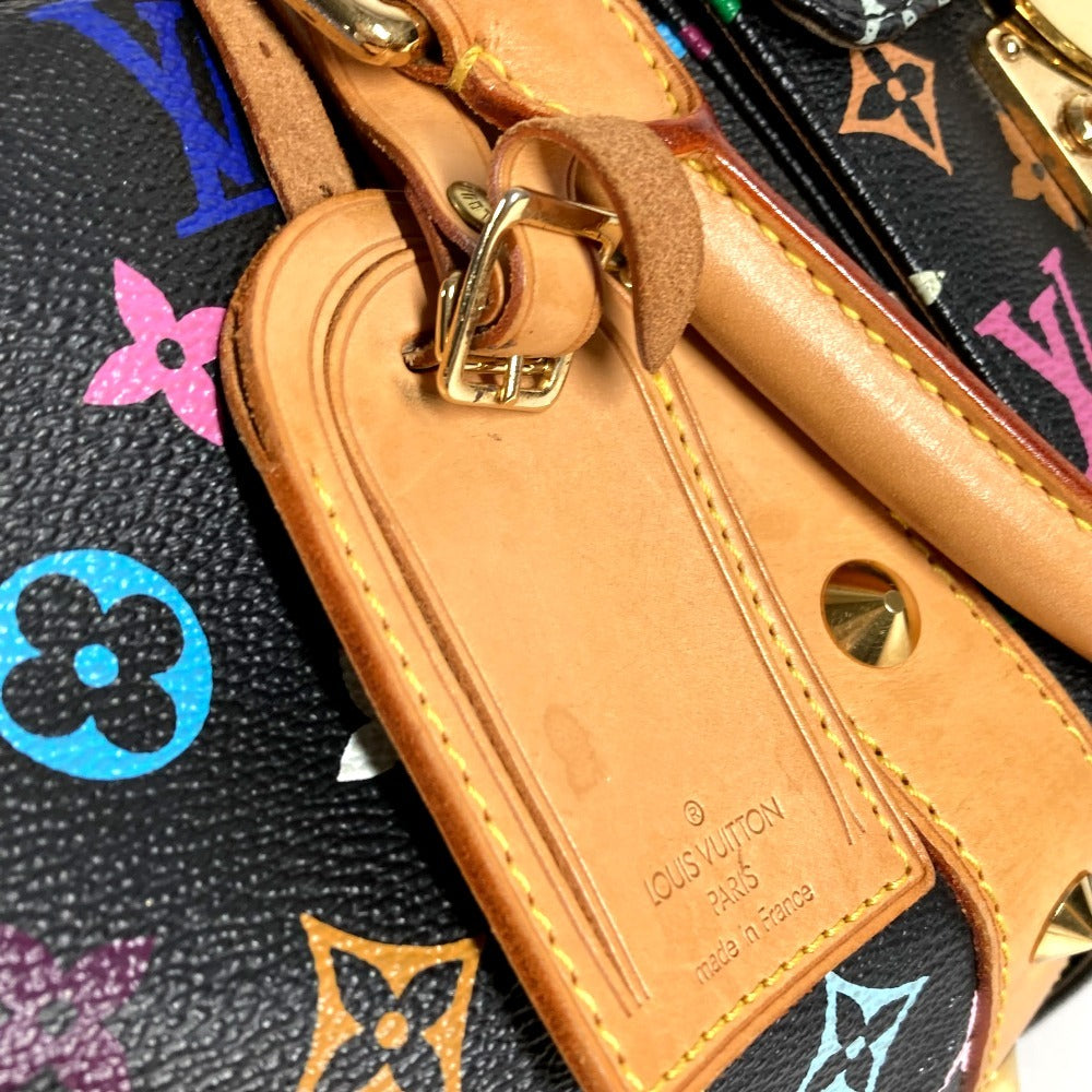 LOUIS VUITTON M92640 モノグラムマルチカラー 村上隆 スタッズ キーポル45 キーポル 45 カバン 旅行バッグ トラベルバッグ ハンドバッグ ボストンバッグ モノグラムマルチカラーキャンバス ユニセックス ノワール ブラック
