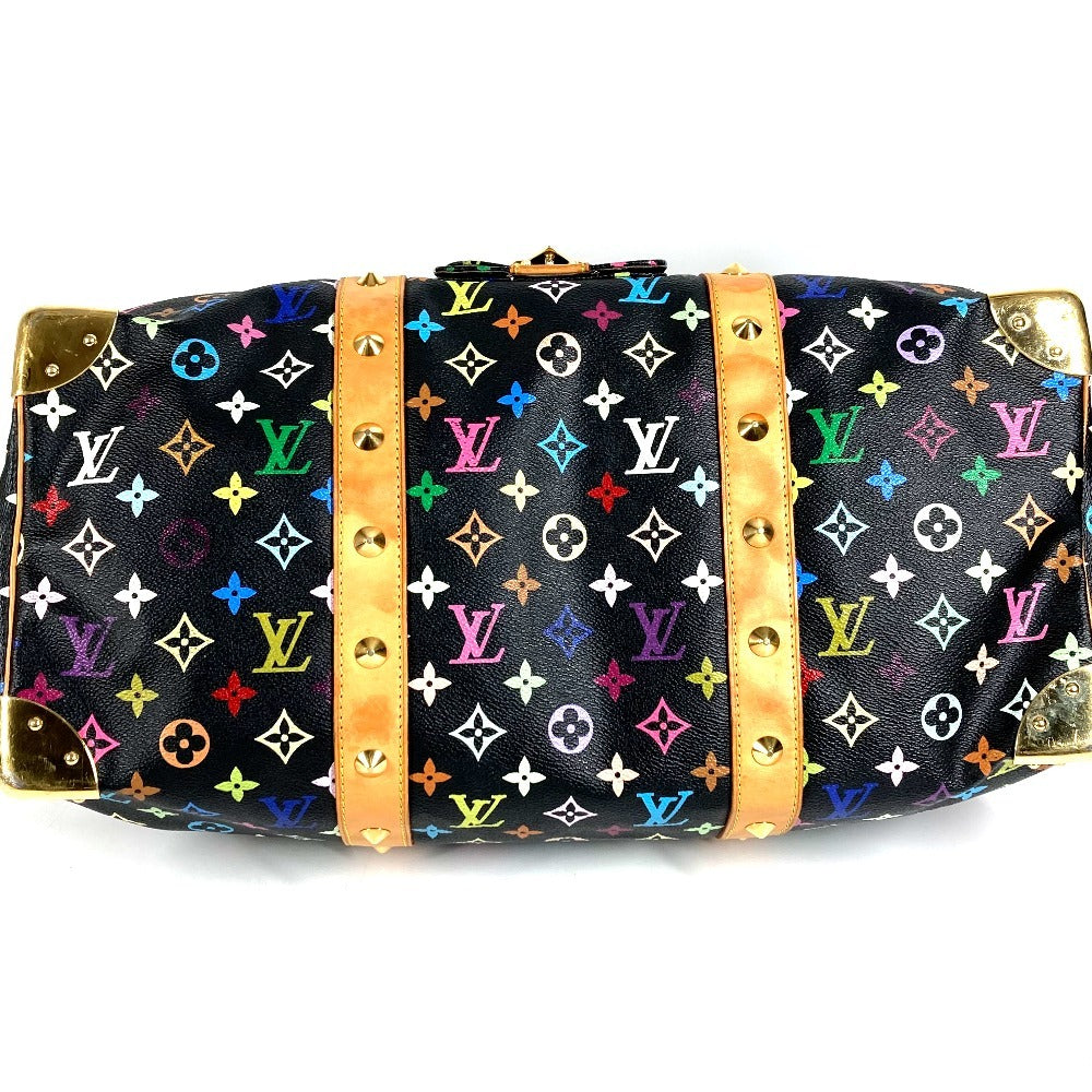 LOUIS VUITTON M92640 モノグラムマルチカラー 村上隆 スタッズ キーポル45 キーポル 45 カバン 旅行バッグ トラベルバッグ ハンドバッグ ボストンバッグ モノグラムマルチカラーキャンバス ユニセックス ノワール ブラック