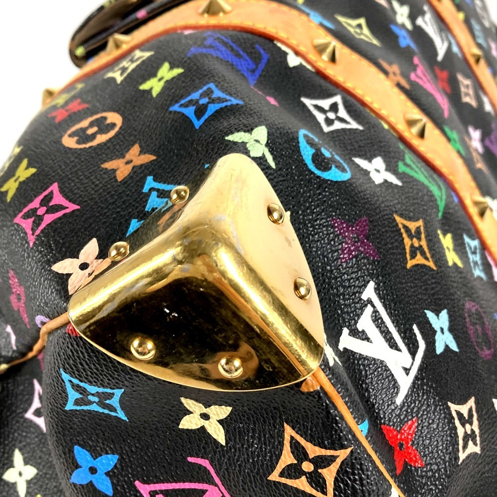 LOUIS VUITTON M92640 モノグラムマルチカラー 村上隆 スタッズ キーポル45 キーポル 45 カバン 旅行バッグ トラベルバッグ ハンドバッグ ボストンバッグ モノグラムマルチカラーキャンバス ユニセックス ノワール ブラック