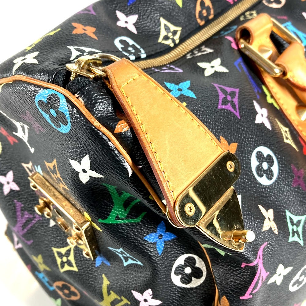 LOUIS VUITTON M92640 モノグラムマルチカラー 村上隆 スタッズ キーポル45 キーポル 45 カバン 旅行バッグ トラベルバッグ ハンドバッグ ボストンバッグ モノグラムマルチカラーキャンバス ユニセックス ノワール ブラック