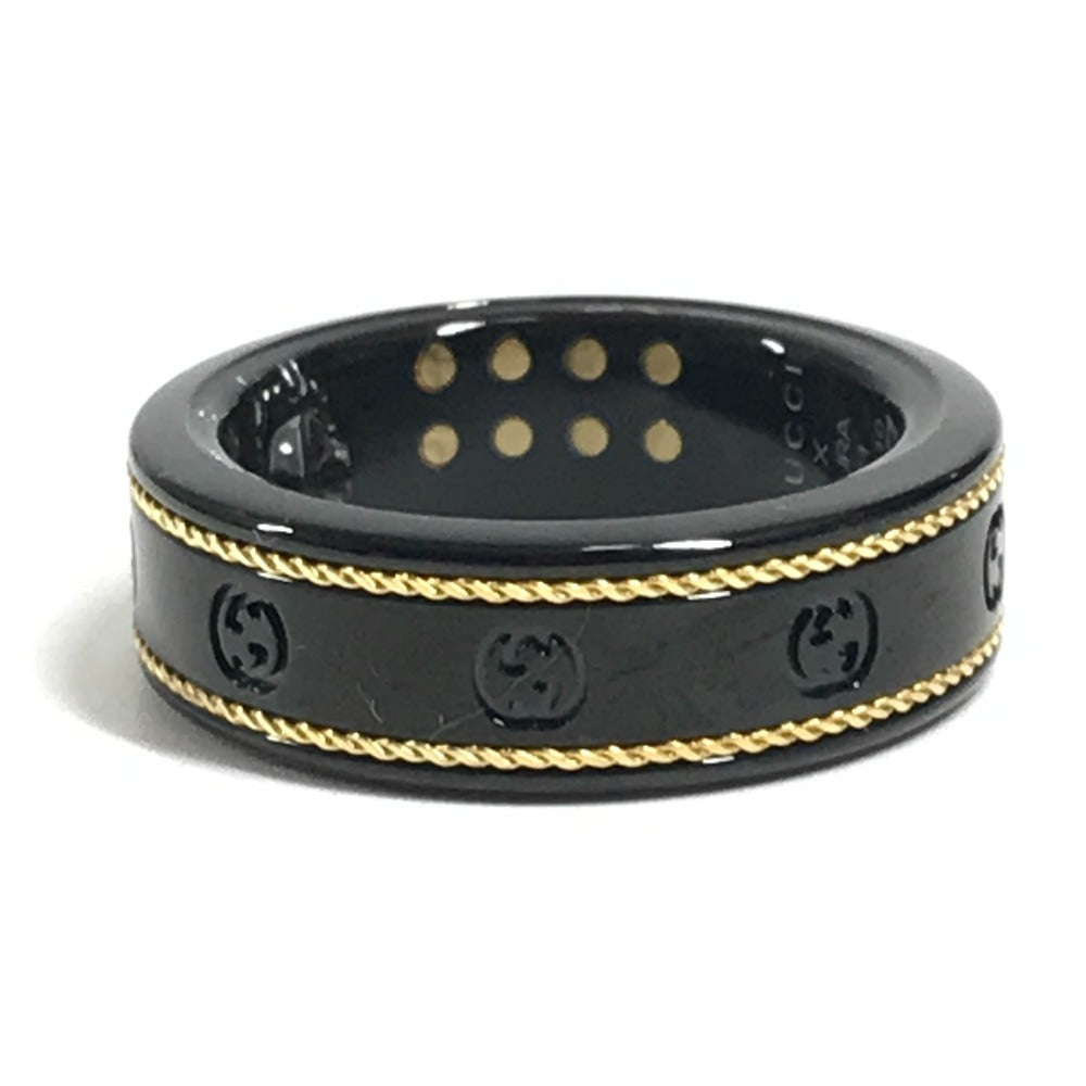 GUCCI 705220 オーラ OURA スマートリング インターロッキングG アクセサリー 電子機器 リング・指輪 チタン ユニセックス ブラック