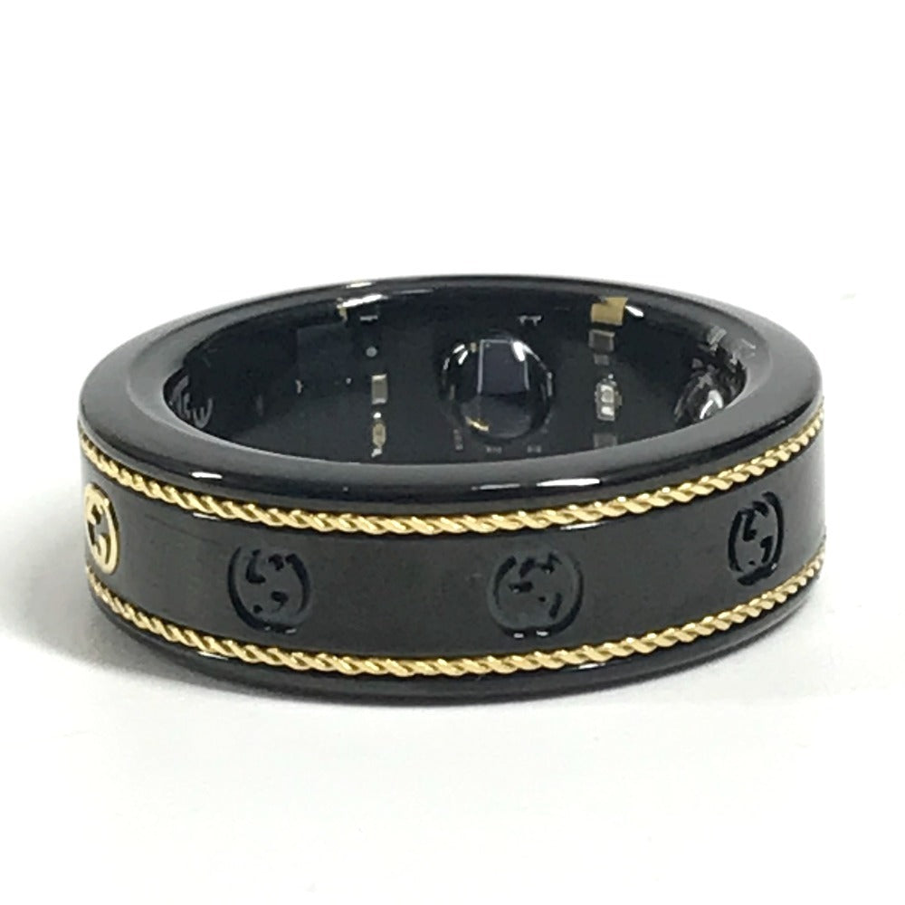 GUCCI 705220 オーラ OURA スマートリング インターロッキングG アクセサリー 電子機器 リング・指輪 チタン ユニセックス ブラック