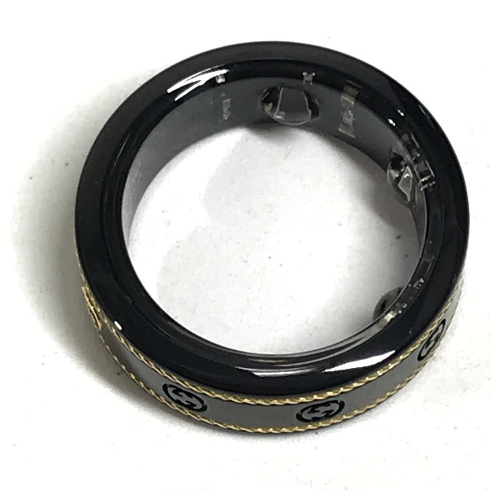GUCCI 705220 オーラ OURA スマートリング インターロッキングG アクセサリー 電子機器 リング・指輪 チタン ユニセックス ブラック