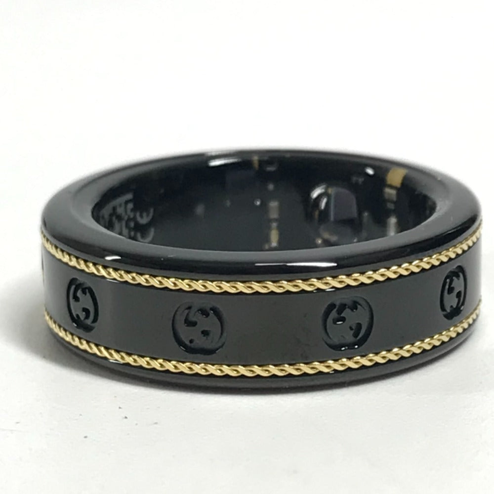 GUCCI 705220 オーラ OURA スマートリング インターロッキングG アクセサリー 電子機器 リング・指輪 チタン ユニセックス ブラック