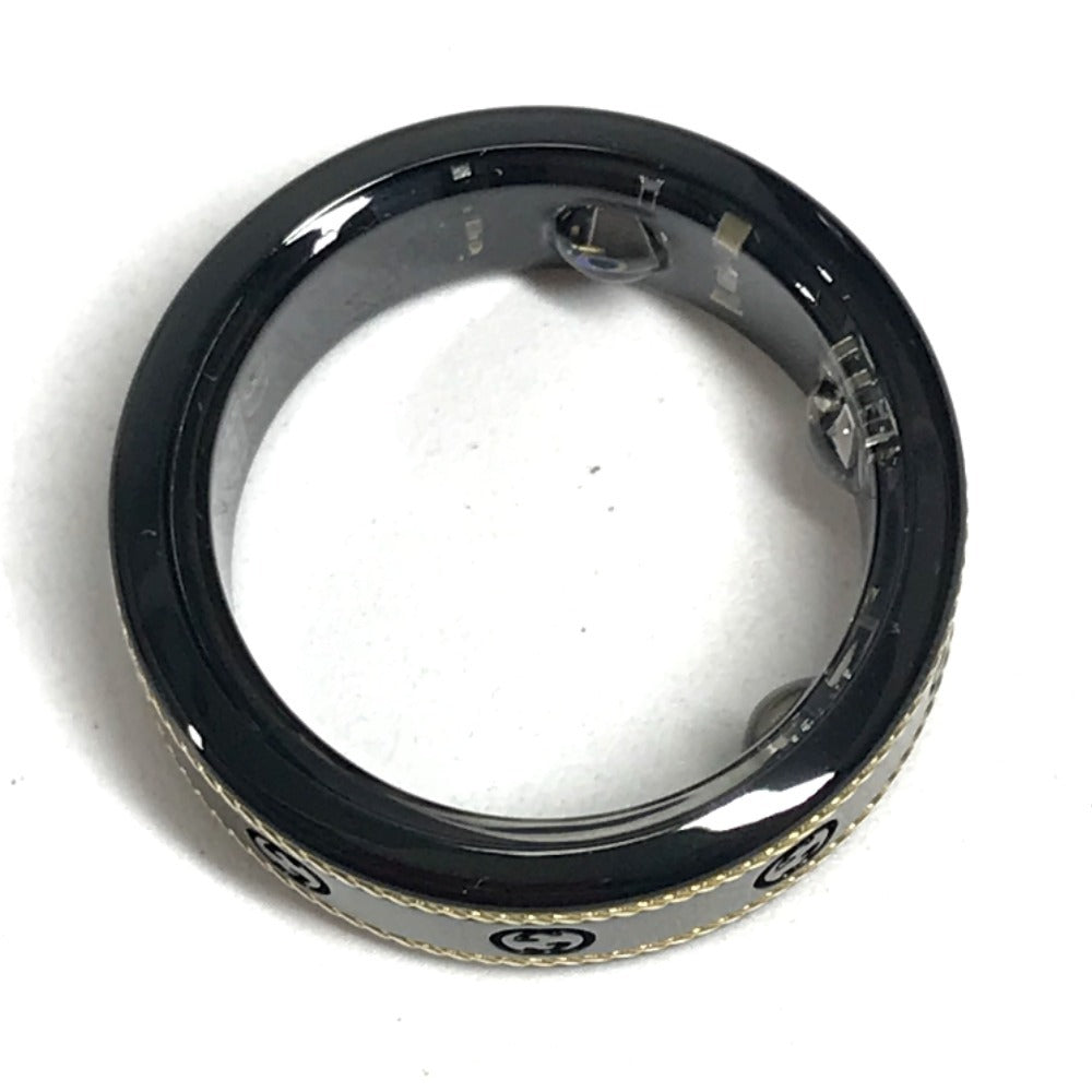 GUCCI 705220 オーラ OURA スマートリング インターロッキングG アクセサリー 電子機器 リング・指輪 チタン ユニセックス ブラック