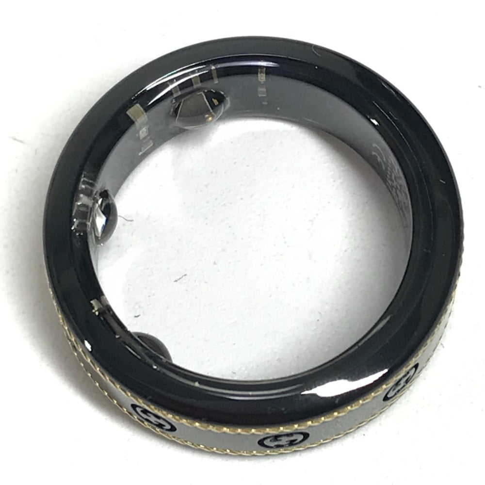 GUCCI 705220 オーラ OURA スマートリング インターロッキングG アクセサリー 電子機器 リング・指輪 チタン ユニセックス ブラック