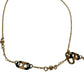 HERMES Sur Mer PM Sur Mer PM Chain Accessory Jewelry Necklace Buffalo Horn Unisex Gold