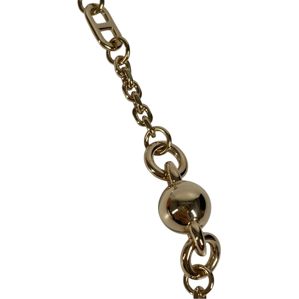 HERMES Sur Mer PM Sur Mer PM Chain Accessory Jewelry Necklace Buffalo Horn Unisex Gold