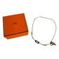 HERMES Sur Mer PM Sur Mer PM Chain Accessory Jewelry Necklace Buffalo Horn Unisex Gold