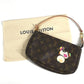 LOUIS VUITTON M51981 モノグラム パンダ 村上隆 ポシェットアクセソワール カバン アクセサリーポーチ ハンドバッグ ショルダーバッグ モノグラムキャンバス レディース ブラウン