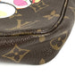 LOUIS VUITTON M51981 モノグラム パンダ 村上隆 ポシェットアクセソワール カバン アクセサリーポーチ ハンドバッグ ショルダーバッグ モノグラムキャンバス レディース ブラウン