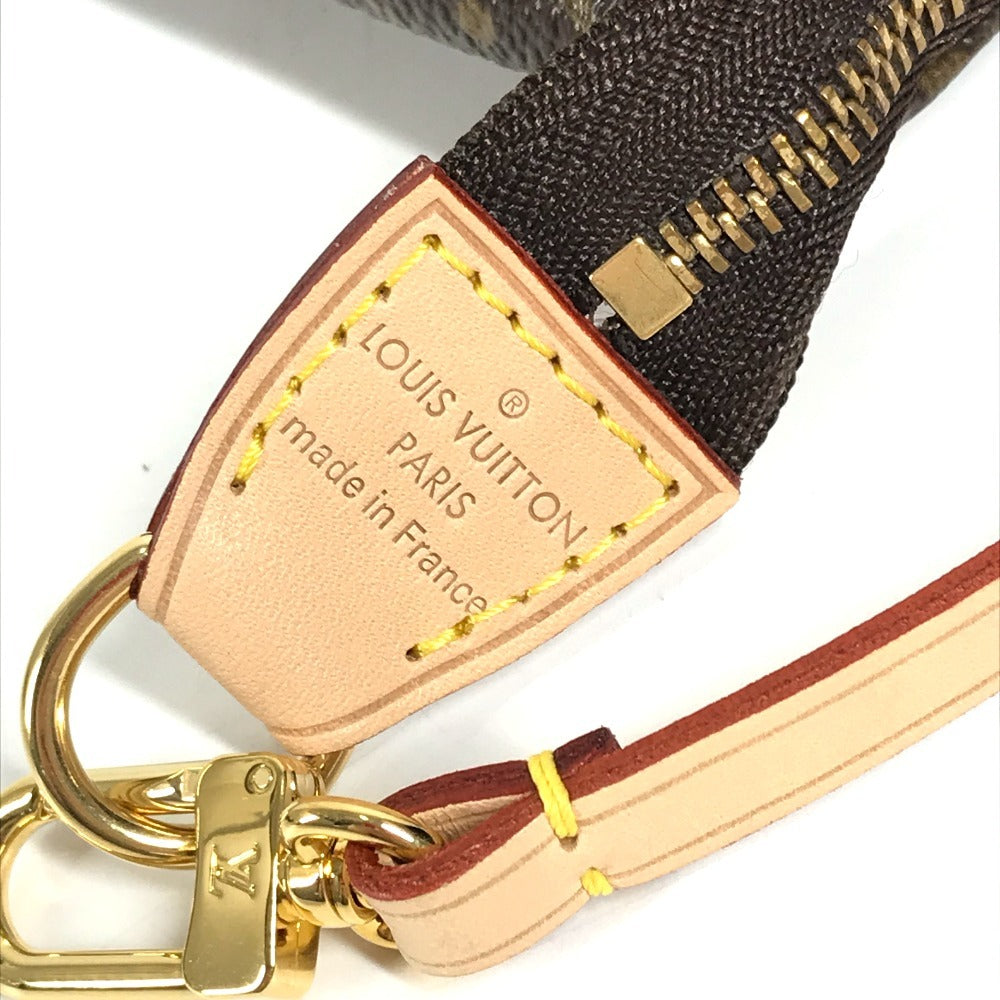 LOUIS VUITTON M51981 モノグラム パンダ 村上隆 ポシェットアクセソワール カバン アクセサリーポーチ ハンドバッグ ショルダーバッグ モノグラムキャンバス レディース ブラウン